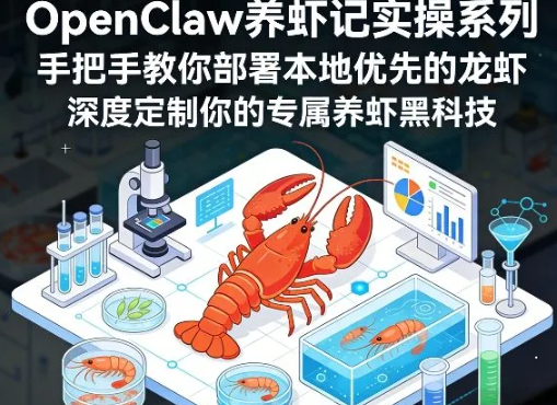 OpenClaw养虾记实操系列,手把手教你部署本地优先的龙虾,深度定制你的专属养虾黑科技